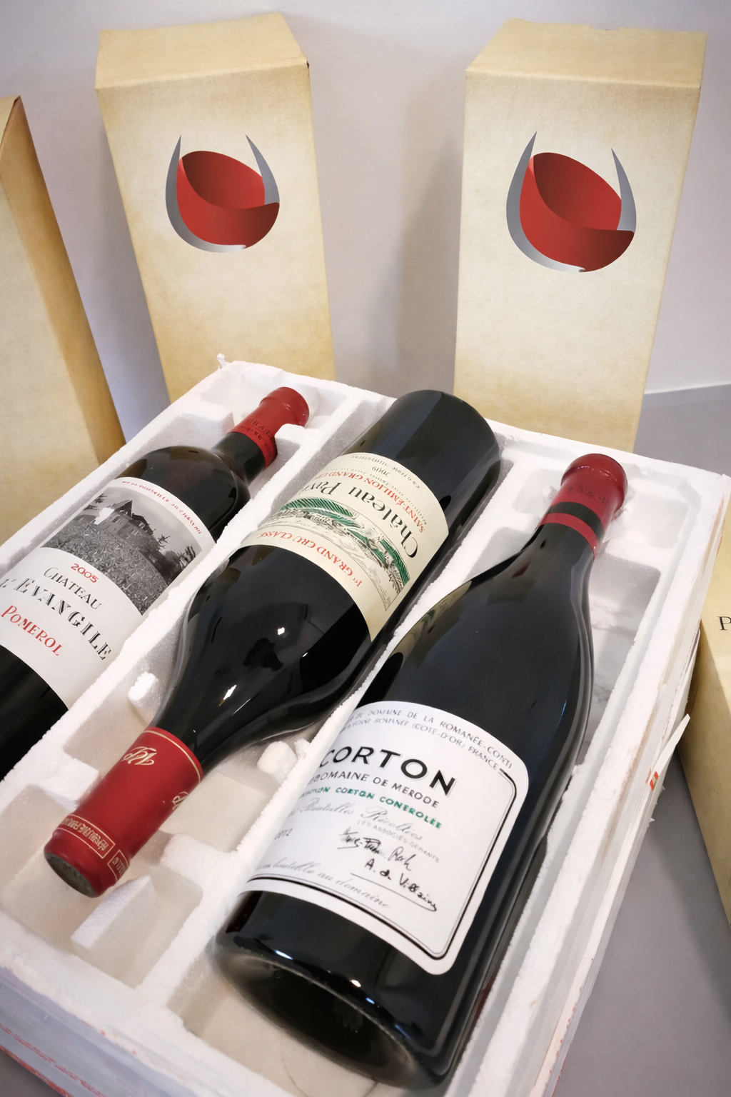 Exclusive Grand Cru Trio Collection – Pomerol, Saint-Émilion & Corton